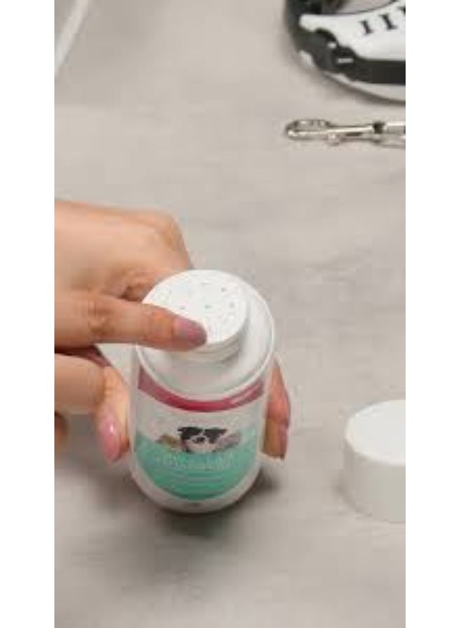 بايولاين شامبو التنظيف الجاف للحيوانات بدون ماء معطر ومنعش 100 جم - Image 4